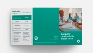 Language services in the health sector